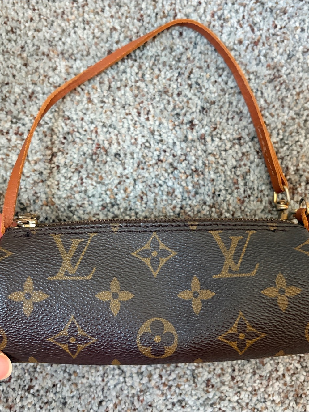 Louis Vuitton Mini Papillon pochette bag monogram vintage authentic - Picture 5 of 11